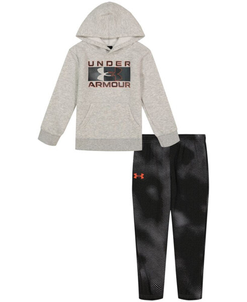 Toddler Boys Lino Wave Lock-Up Hoodie and Joggers Set