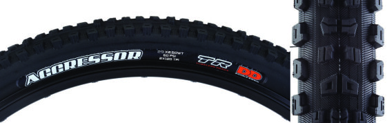 Maxxis Aggressor Tire - 29 x 2.5, Tubeless, Folding, Black, Dual, DD, Wide Trail