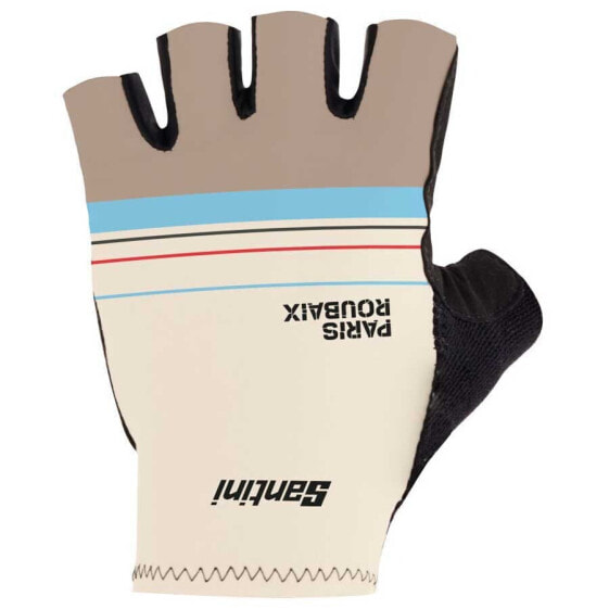 Перчатки спортивные Santini Paris Roubaix 2024 Short Gloves