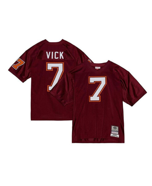 Men's Michael Vick Maroon Virginia Tech Hokies 2000 Legacy Jersey