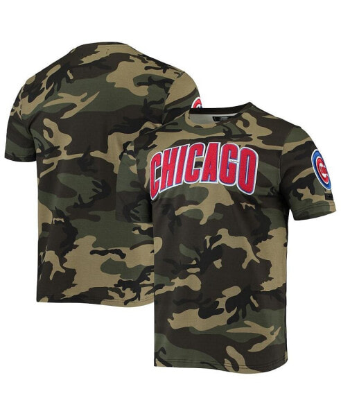 Men's Camo Chicago Cubs Team T-shirt
