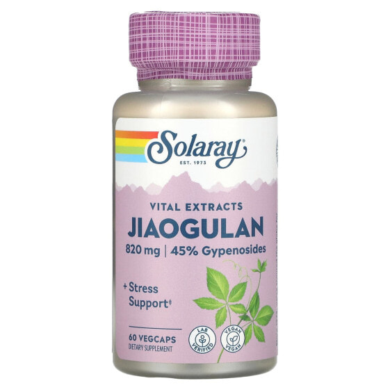 Jiaogulan, 820 mg, 60 VegCaps (410 mg per Capsule)