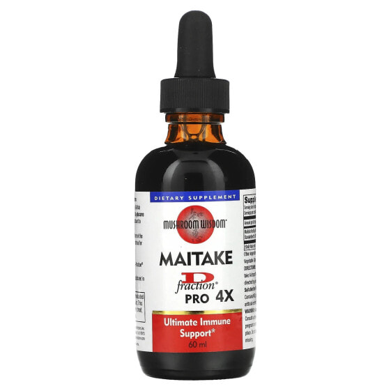 Maitake D-Fraction, Pro 4X, 60 ml