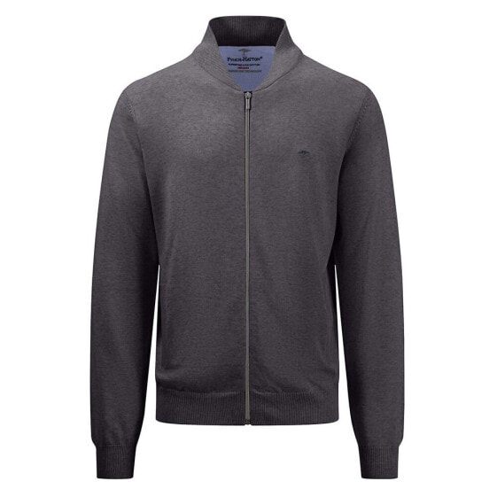 FYNCH HATTON 1413216 full zip sweater