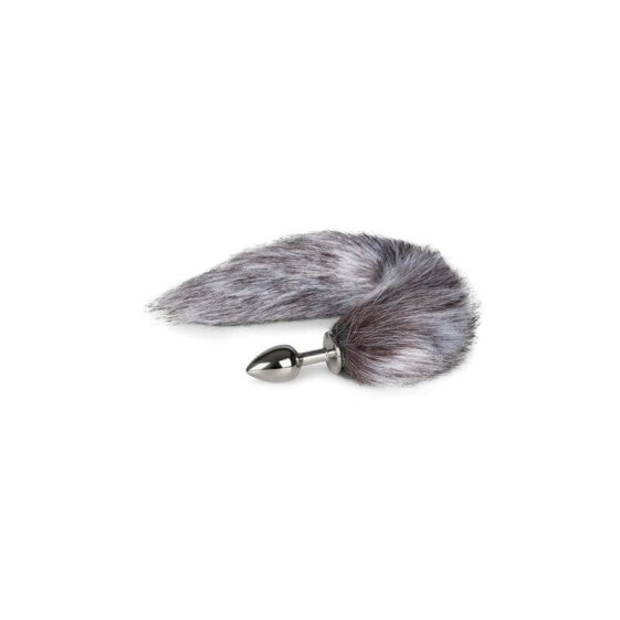 Plug With Foxtail No. 5 - Silver