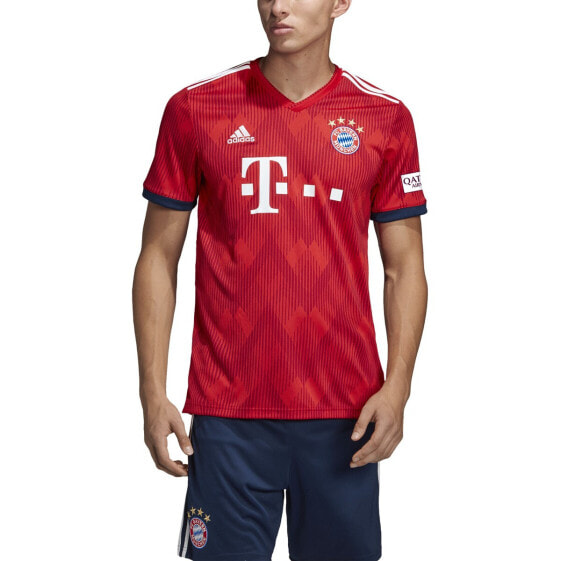 Adidas FC Bayern Munich Home Mens Jersey True Red-Strong Red-White cf5433