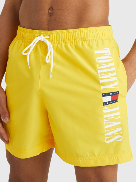 Logo Print 7" Swim Trunk