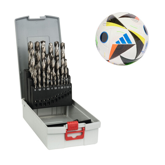 Bosch Metallbohrer-Set HSS-G ProBox 25-teilig 1-13 mm & EM 2024 Mini Fußball