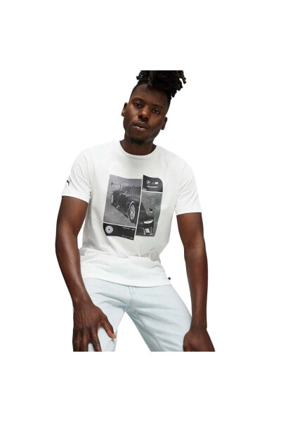 Bmw Mms Essential Erkek Beyaz Günlük Stil T-Shirt 62131302