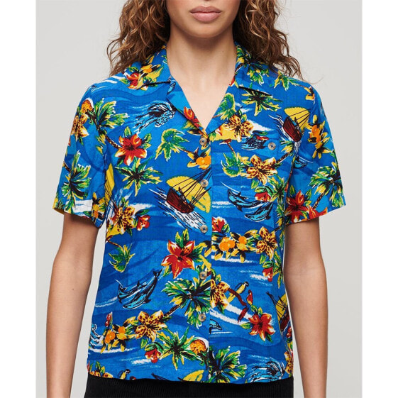 Блузка Superdry Beach Resort Short Sleeve Shirt