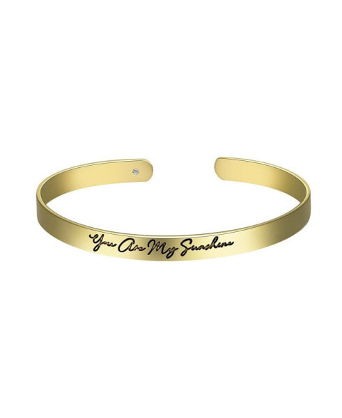 Браслет Unwritten Sunshine Gold Cuff 14K.