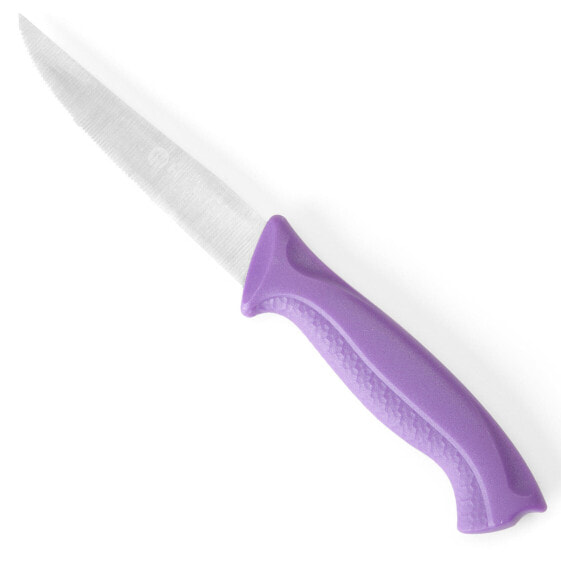 Нож кухонный с зубчатым лезвием HACCP для аллергиков 205мм - фиолетовый HENDI 842171