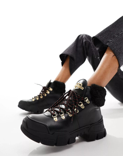 Love Moschino ankle boots in black