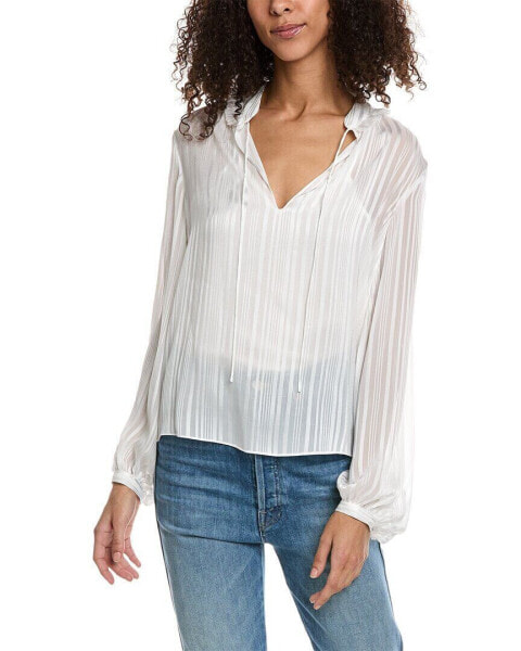 The Kooples Shadow Stripe Blouse Women's