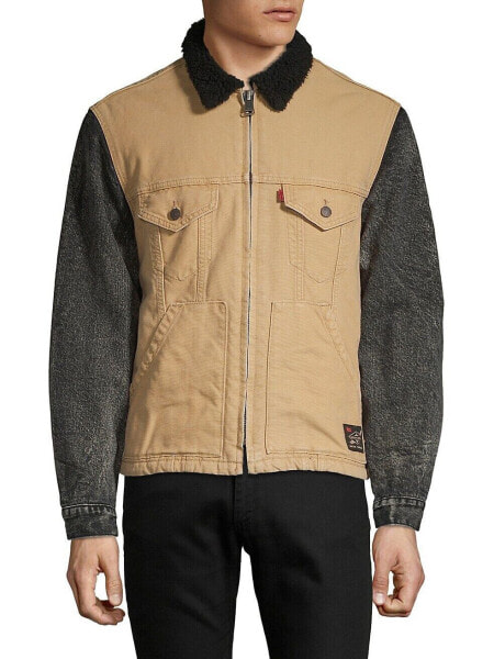 Levi's x Justin Timberlake Men's Canvas Sherpa Trucker Jacket