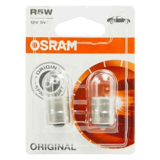 Автомобильная лампа OS5007-02B Osram OS5007-02B R5W 5W 12V (2 Предметы)
