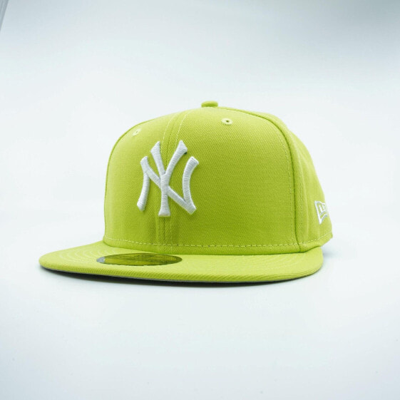 [70617731] Mens New Era MLB NY YANKEES 5950 FITTED - CYBER GREEN/WHITE