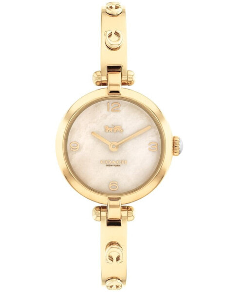 Women's Cary Gold-tone Bangle Bracelet Watch 26mm