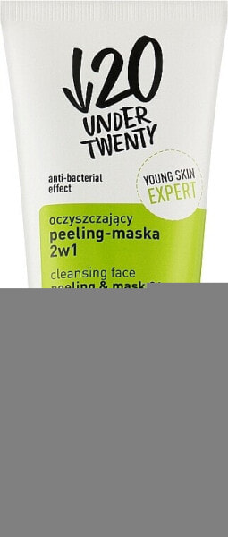 2in1 Reinigende Peeling-Gesichtsmaske