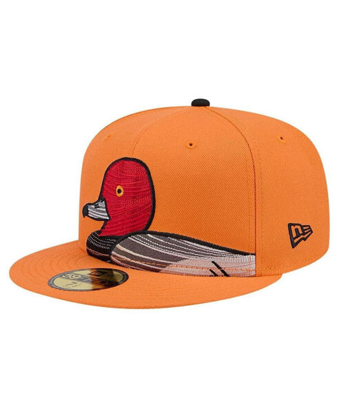 Men's Orange Aberdeen IronBirds Theme Night Decoys 59FIFTY Fitted Hat