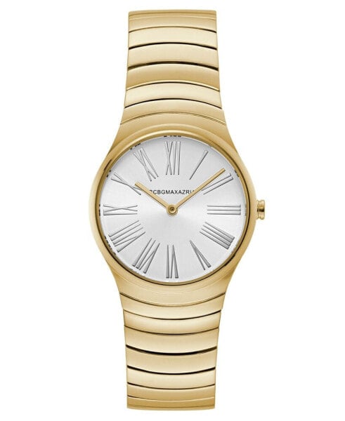 Часы BCBGMAXAZRIA Round Goldtone Watch