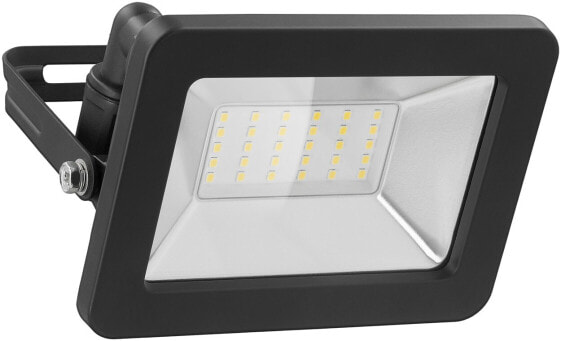 Goobay LED Outdoor Floodlight - 30 W - 30 W - LED - 30 bulb(s) - Black - White - 4000 K