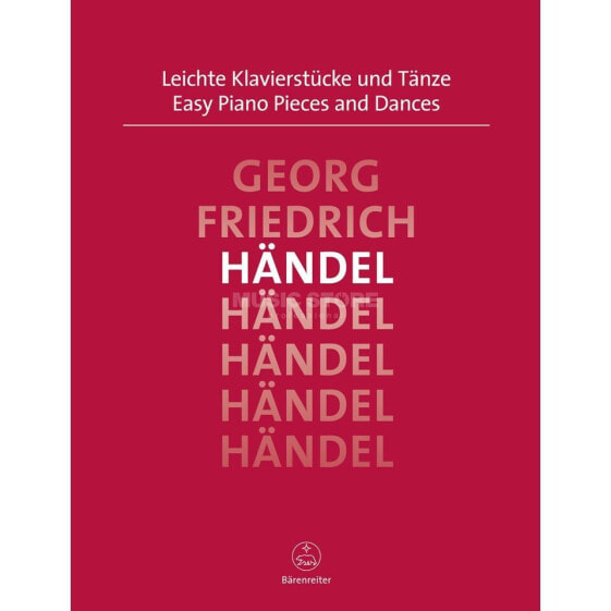 Bärenreiter Händel: Easy Piano Pieces and Dances