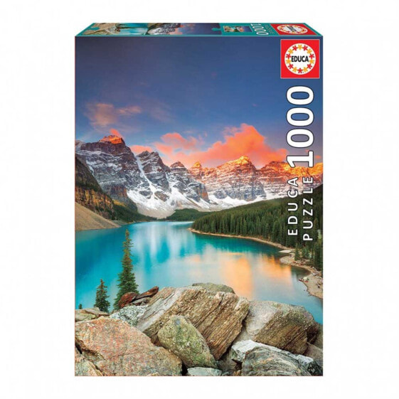 EDUCA BORRAS 1000 Pieces Lake Moraine Banff National Park Puzzle