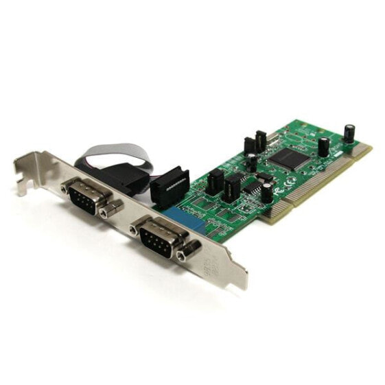 2 Port PCI RS422/485 Serial Adapter Card with 161050 UART - PCI/PCI-X - Serial - RS-422 - RS-485 - CE - FCC - SystemBase -SB16C1052PCI - 128 Kbit/s