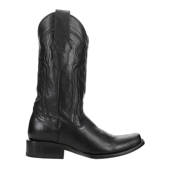 Ferrini Wyatt Narrow Square Toe Cowboy Mens Black Casual Boots 1467104