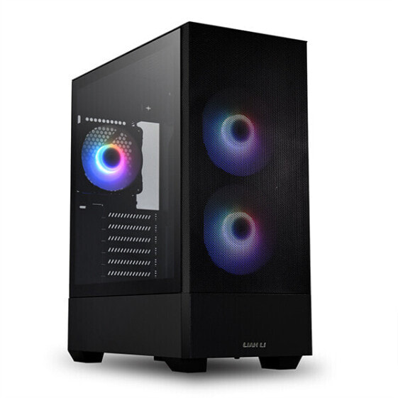 Lian Li LANCOOL 205 Mesh C - Midi Tower - PC - Black - ATX - micro ATX - Mini-ITX - Mesh - Tempered glass - 16 cm