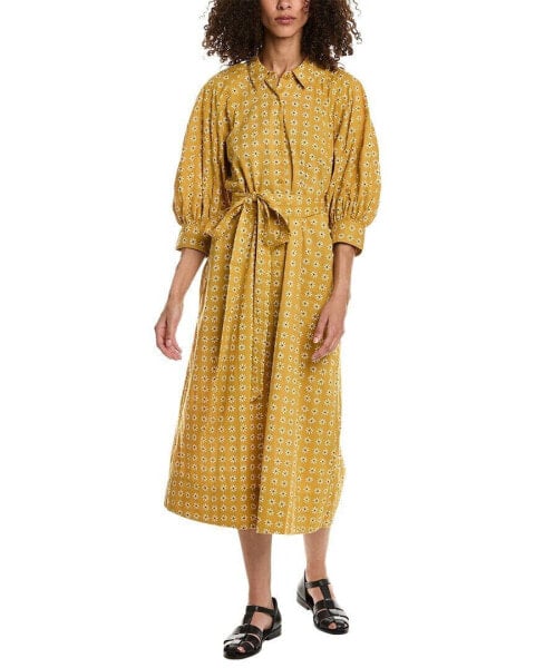 The Great The Herd Maxi Dress Women's Yellow 0