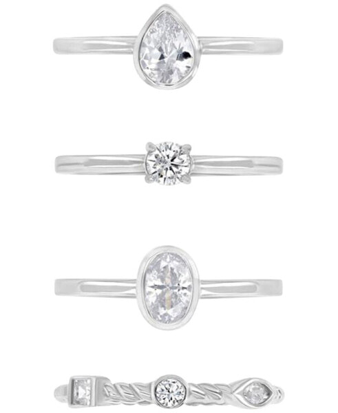 Кольцо Macy's Cubic Zirconia Stack s