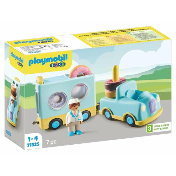 Playset Playmobil 71325 Грузовик Donut 7 Предметы