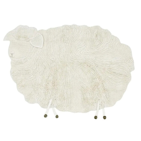 Kinderteppich Schaf aus Wolle -