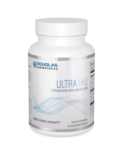 Douglas Laboratories Ultra HNS Комплекс с биотином, метилфолатом, витамином С, цинком для волос, ногтей и кожи 90 вегетарианских капсулы