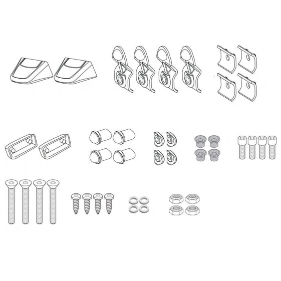 GIVI Monokey Rack Side Configuration Kit