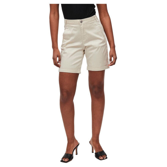 VILA New Regular Waist chino shorts