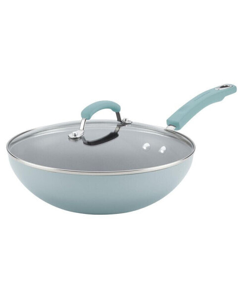 Hard Enamel 11" Covered Stir Fry