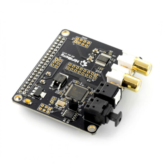 HiFiBerry DAC+ DSP - sound card for Raspberry Pi 4B/3B+/3/2/B+/A+