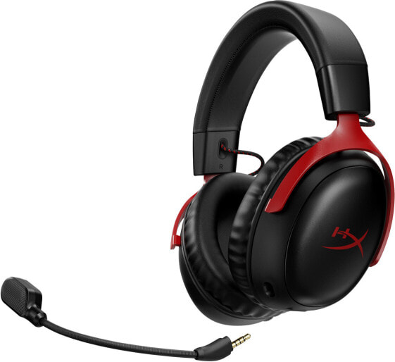 Наушники игровые HP HyperX Cloud III Wireless - черные/красные