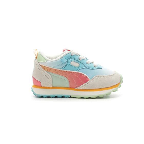 Puma Rider Fv Summer Ombre Lace Up Infant Girls Size 4 M Sneakers Casual Shoes