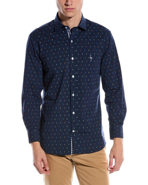 Tailorbyrd Woven Shirt Men's Blue Xl