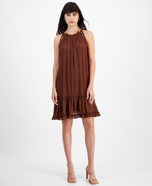 Women's Ruffled A-Line Dress