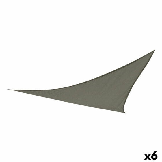 Навесы Aktive Треугольный Серый 360 x 0,5 x 360 cm (6 штук)