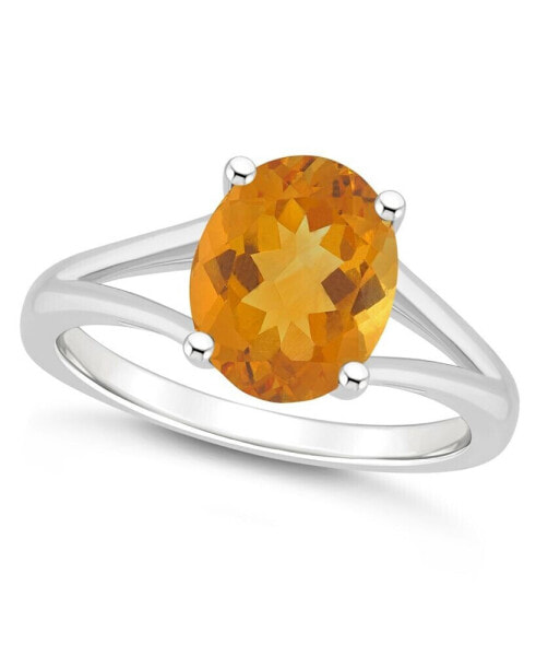 Women's Citrine (2-1/2 ct.t.w.) Ring in Sterling Silver