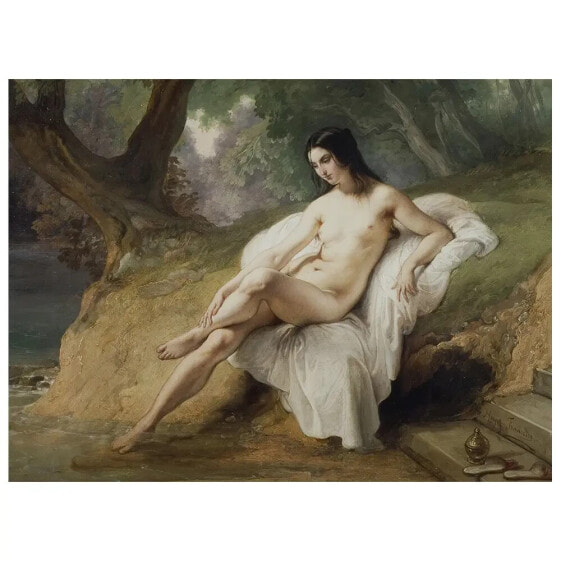 Картина LegendArte Картина на холсте Badende Francesco Hayez, 60х80 см LegendArte