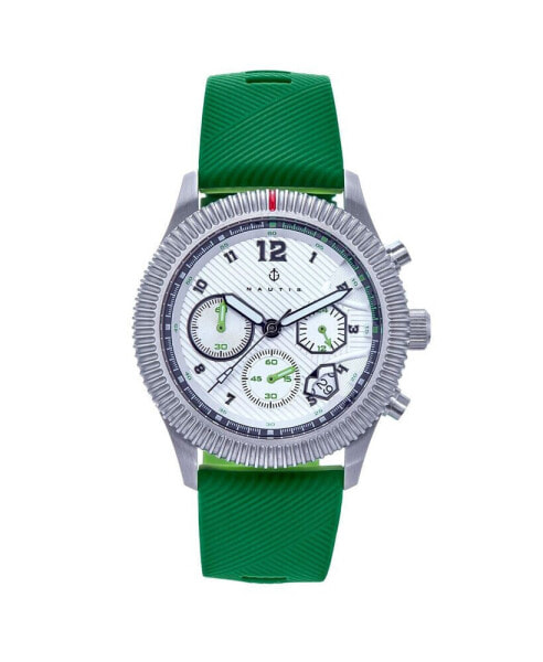 Часы Nautis Meridian Rubber Watch Green