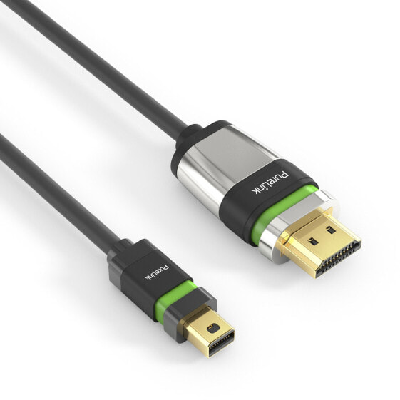 PureLink ULS2000-020 - 2 m - Mini DisplayPort - HDMI - Male - Male - Straight