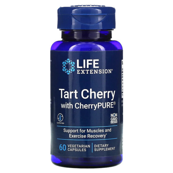 Витаминный комплекс Life Extension с черешней Tart CherryPURE, 60 капсул